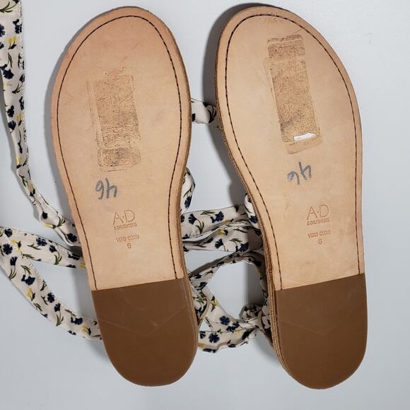 Bristela Floral Gladiator Sandals AD Daughters - Picture 3 of 3